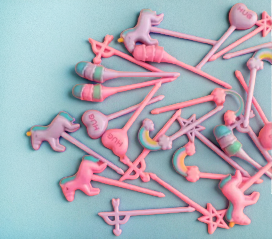 Fruit Picks Unicorn (6 Pieces)
