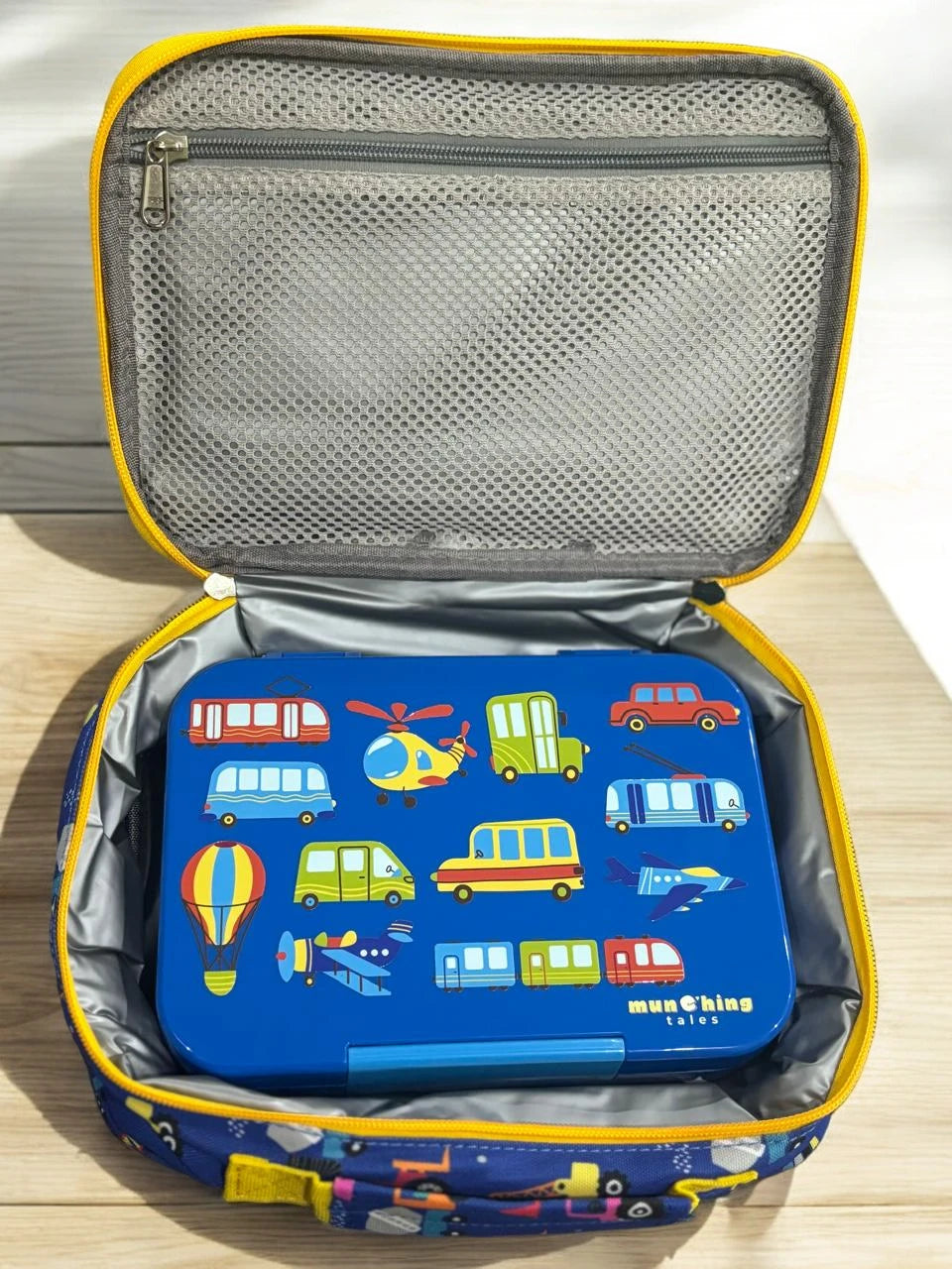 Insulated Lunch Bag - Vehicles