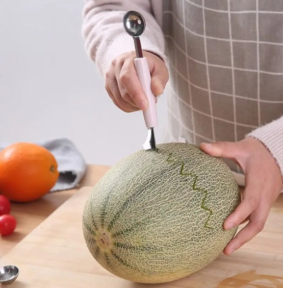 Double Head Multipurpose Fruit Scoop