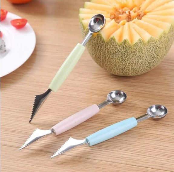 Double Head Multipurpose Fruit Scoop