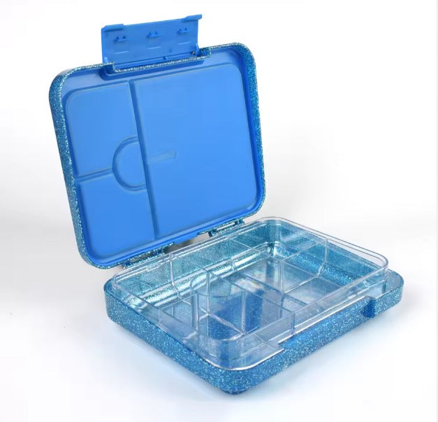 Leakproof Bento Box – Glitter Blue (Large)