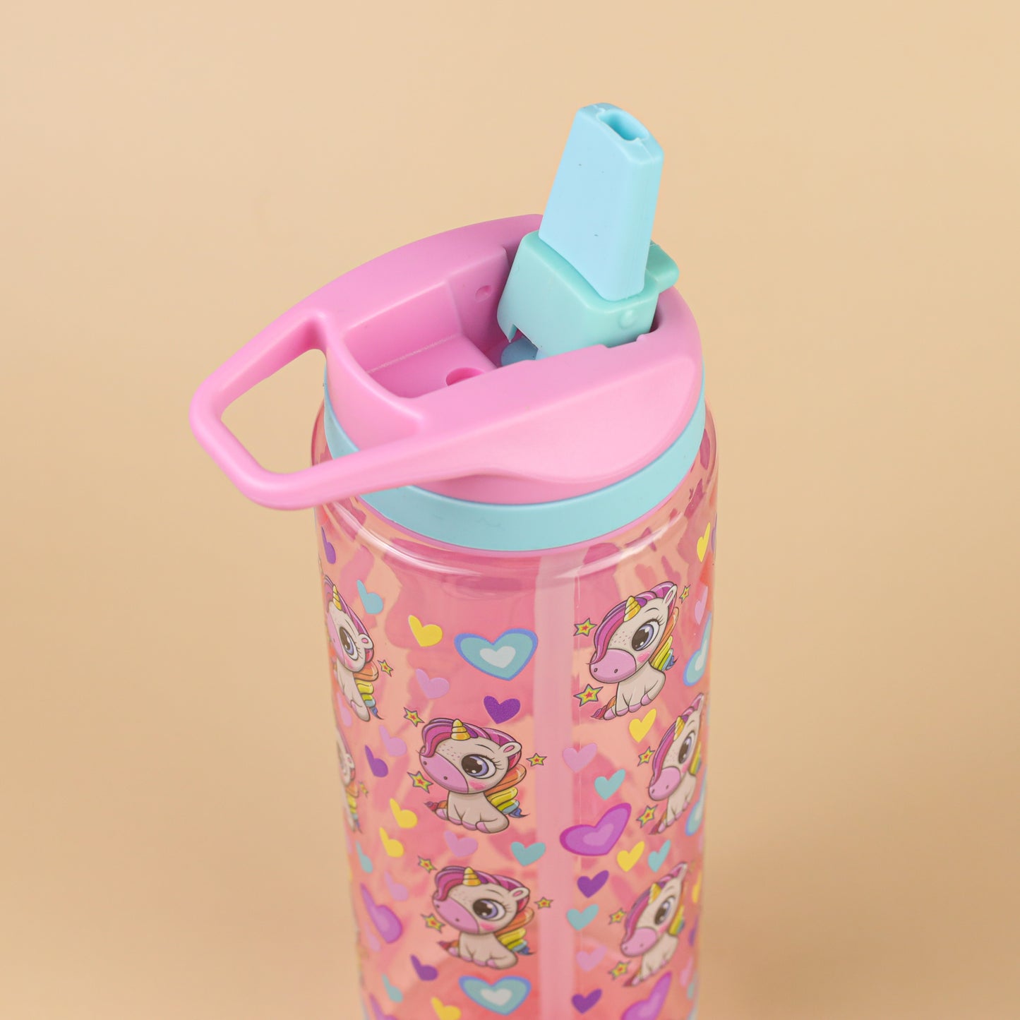 Tritan Water Bottle Pink Unicorn - (700 mL)