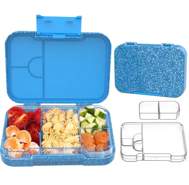 Leakproof Bento Box – Glitter Blue (Large)