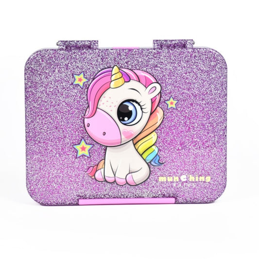 Leakproof Bento Box – Glitter Purple (Large)