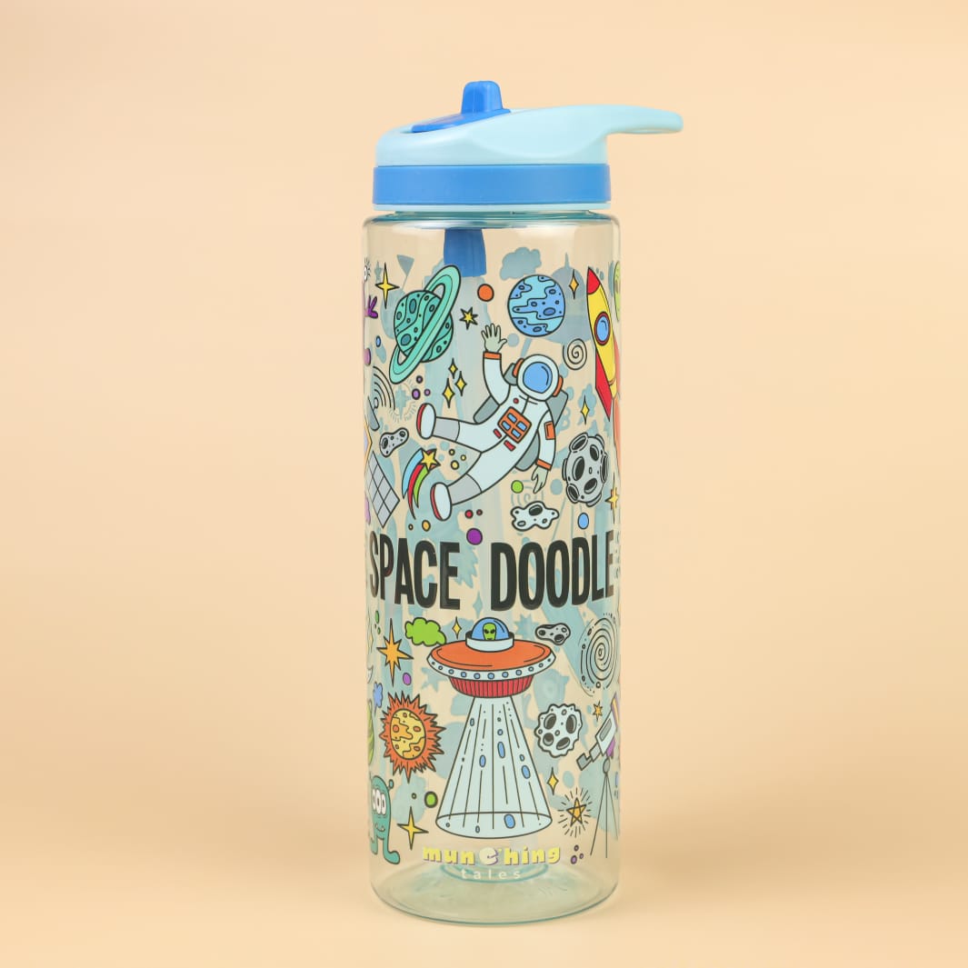 Tritan Water Bottle Space Doodle - (700 mL)