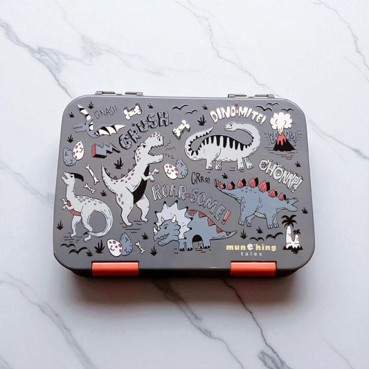 Premium Bento Lunch Box - Roarsome Dino (Medium - 850 mL)