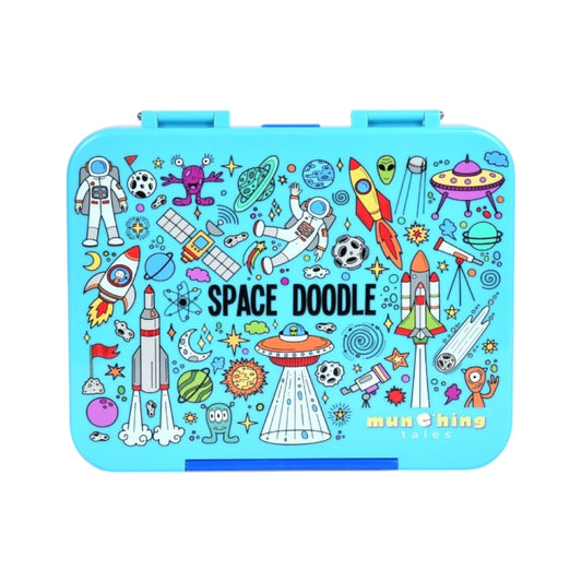 Leakproof Bento Lunch Box - Space Doodle (Large)