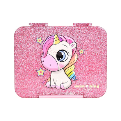 Leakproof Bento Box – Glitter Pink (Large)