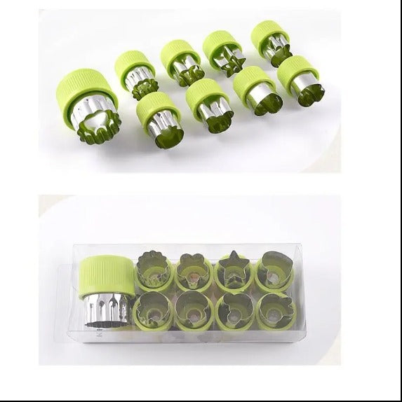 Fruit and Veggie Cutter (9 pieces)