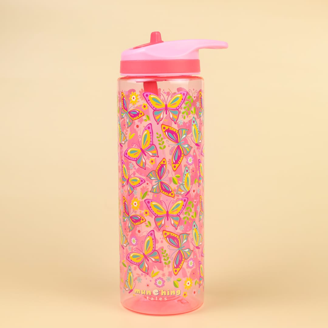 Tritan Water Bottle Whimsical Butterflies - (700 mL)