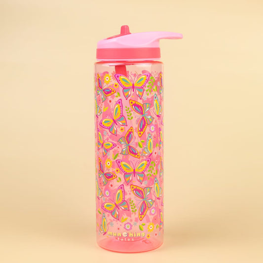 Tritan Water Bottle Whimsical Butterflies - (700 mL)