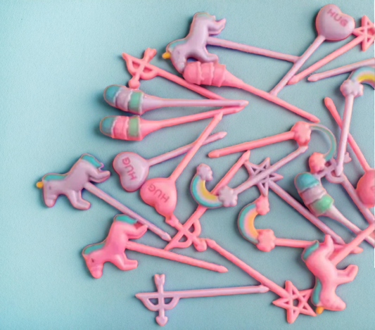 Fruit Picks Unicorn (6 Pieces)