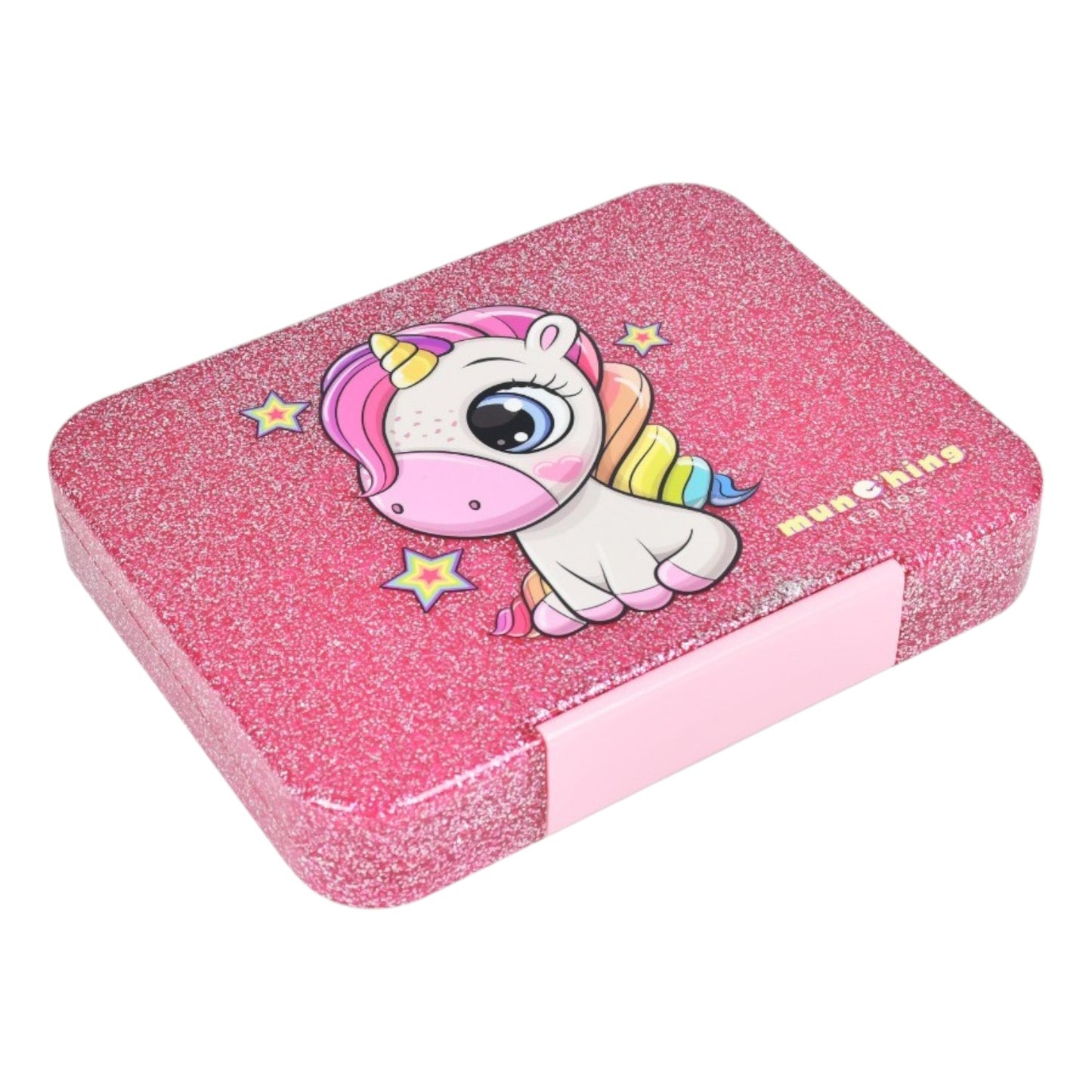Leakproof Bento Box – Glitter Pink (Large)
