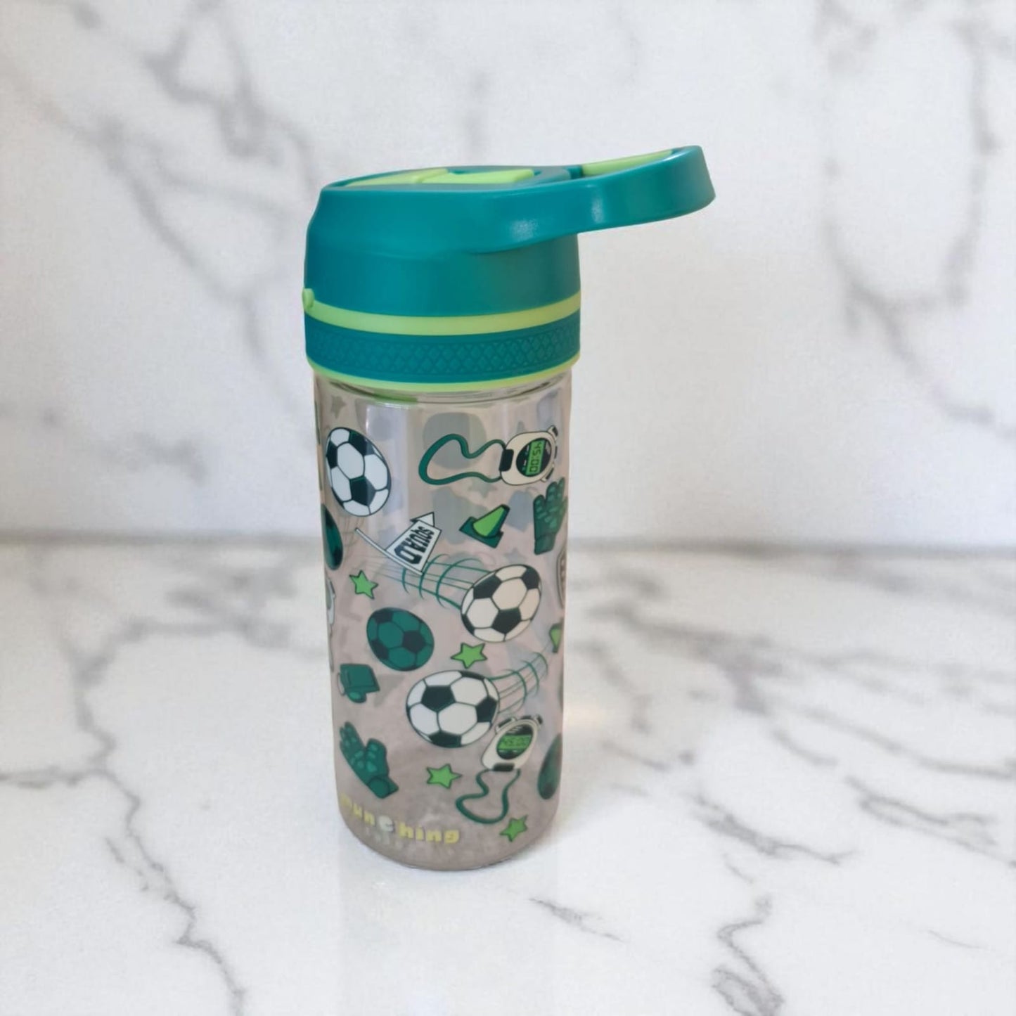 Tritan Water Bottle - Sporty Football - (420 mL)