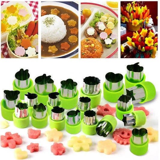 Fruit and Veggie Cutter (9 pieces)