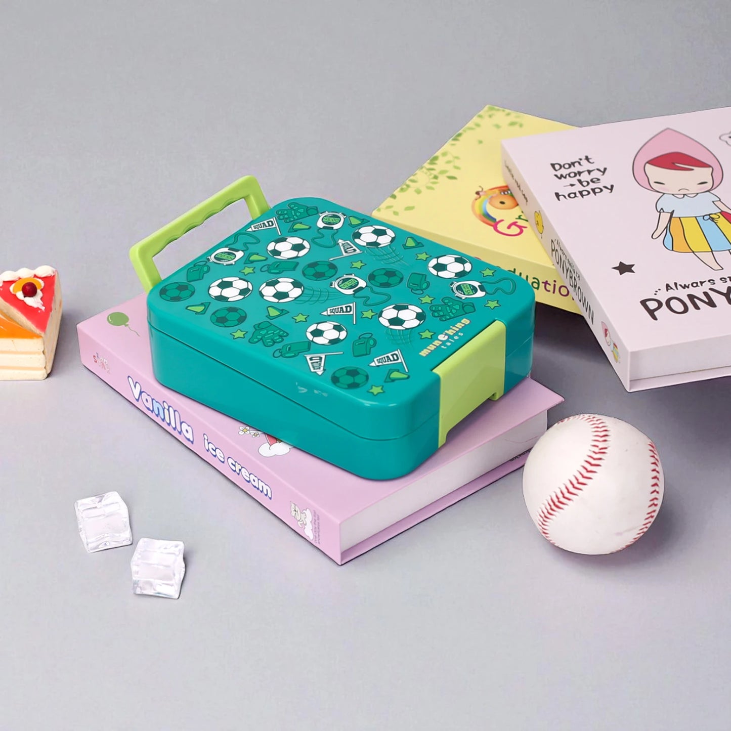 Premium Bento Box - Sporty Football (Small)