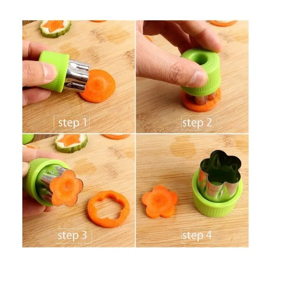 Fruit and Veggie Cutter (9 pieces)