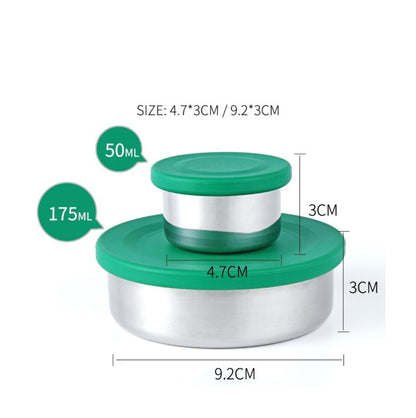 Leakproof Sauce / Yogurt Containers (Pack of 2)