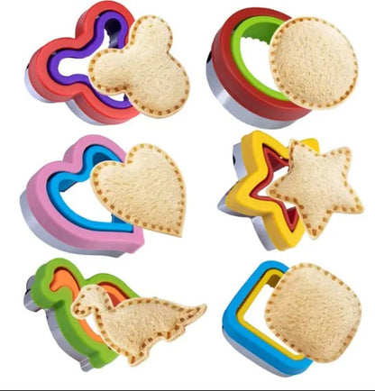 Sandwich and Fruit / Veggie Cutter Set (21 Pieces)