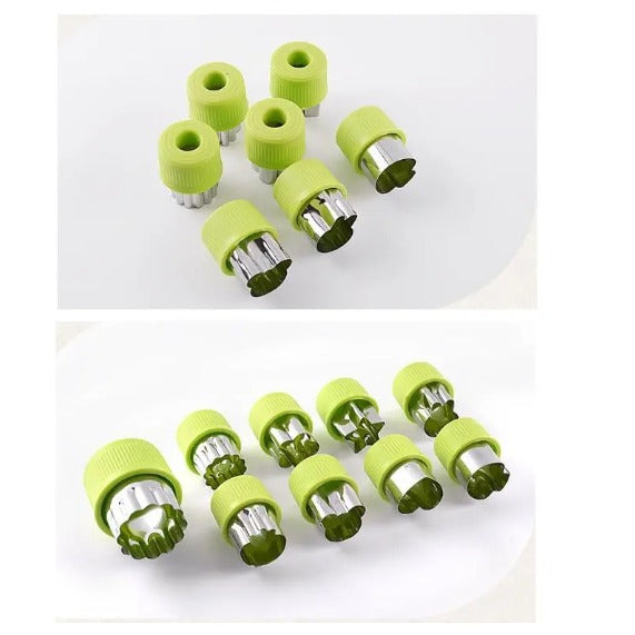 Fruit and Veggie Cutter (9 pieces)