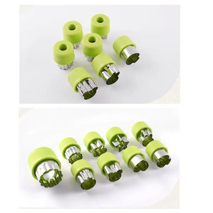 Fruit and Veggie Cutter (9 pieces)