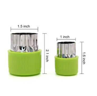 Fruit and Veggie Cutter (9 pieces)