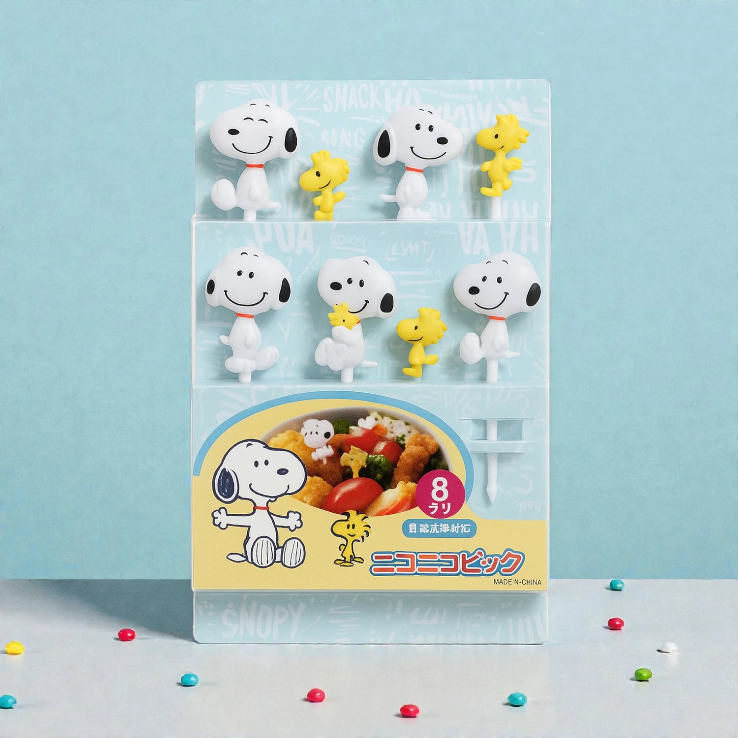 Snoopy Fruit Picks