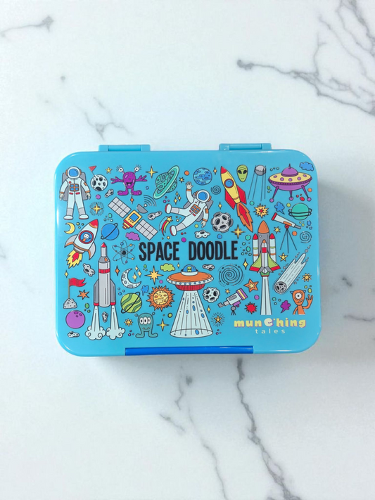 Leakproof Bento Lunch Box - Space Doodle (Large)