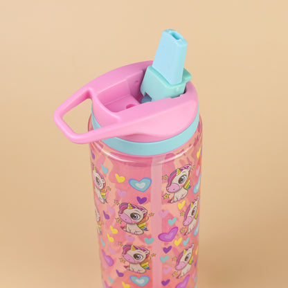 Tritan Water Bottle Pink Unicorn - (700 mL)