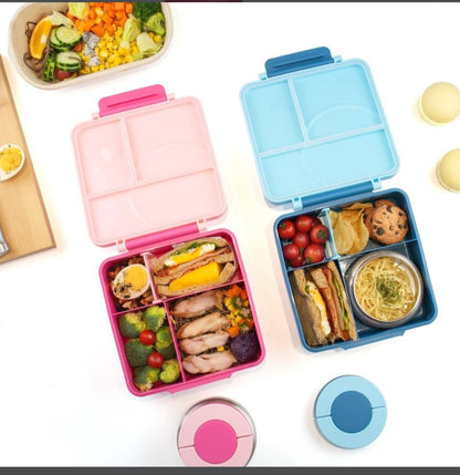 Leakproof Bento Box - Magical Party with Insulated Steel Container (Large)