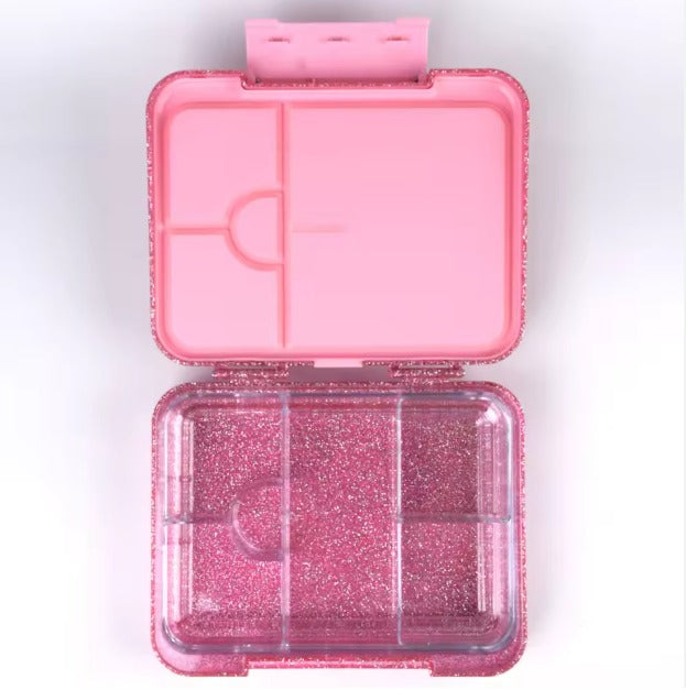 Leakproof Bento Box – Glitter Pink (Large)