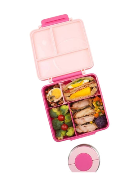 Leakproof Bento Box - Magical Party with Insulated Steel Container (Large)